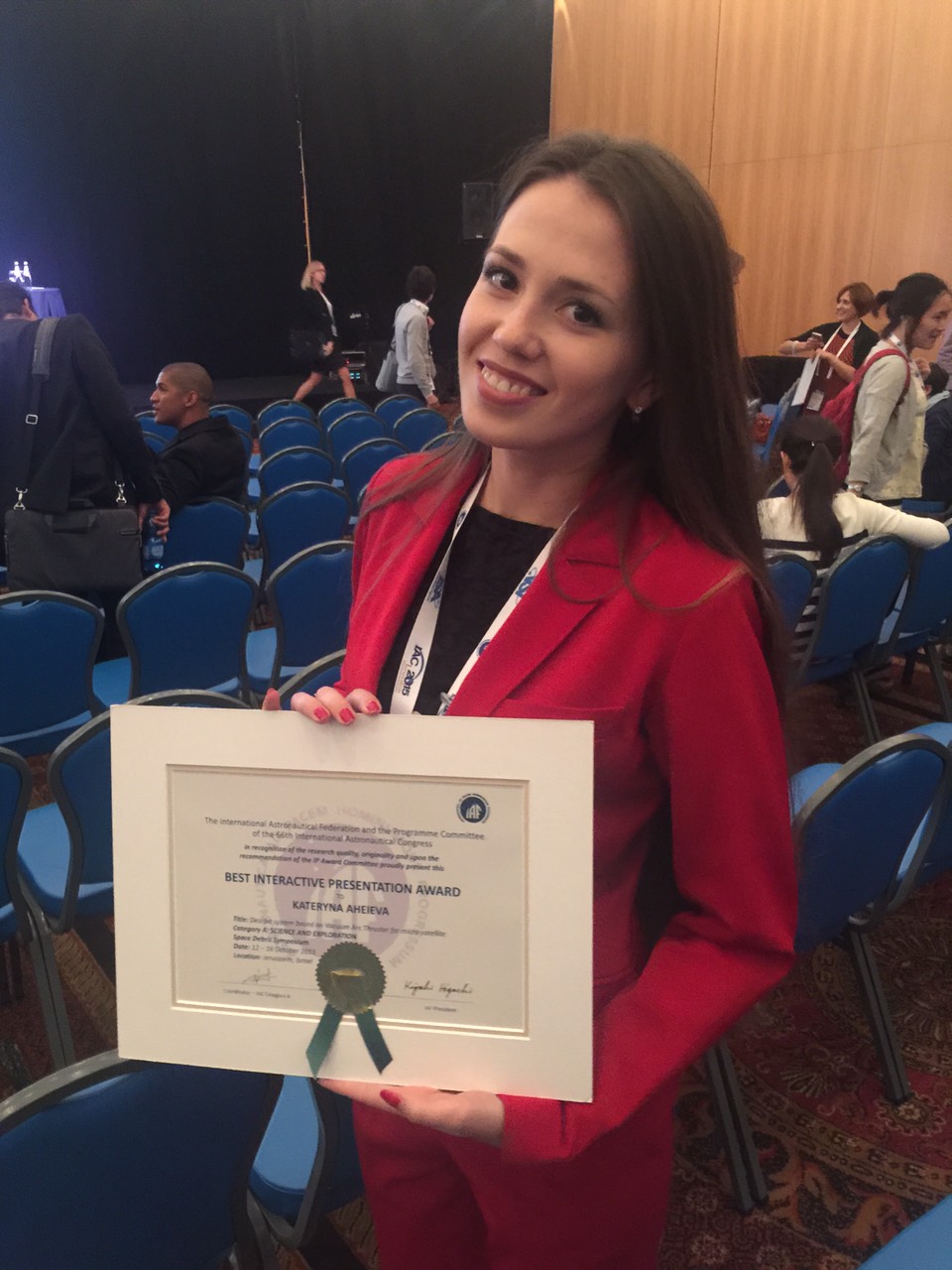 受賞者 :Kateryna Aheieva