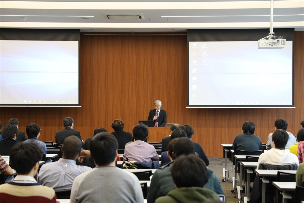 尾家学長の挨拶