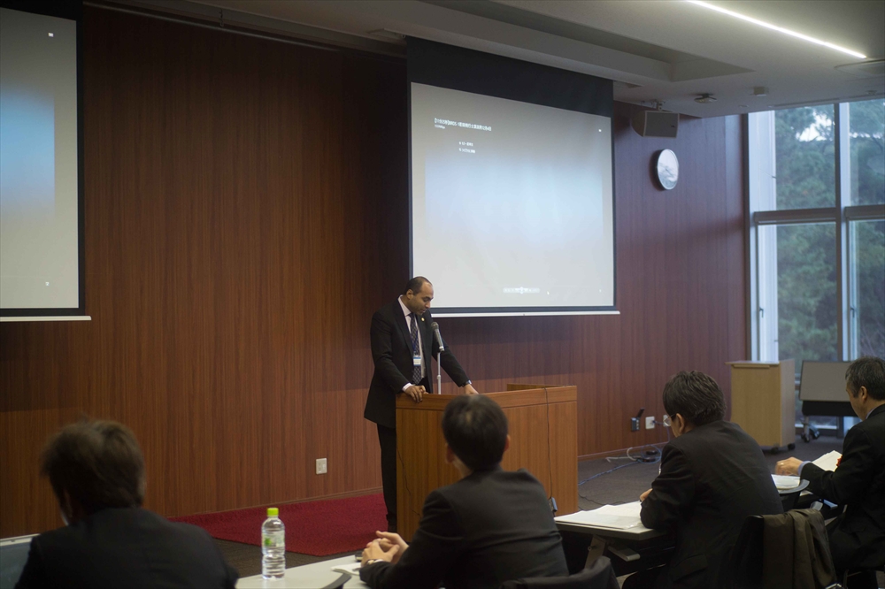 エジプト宇宙機関　Mohamed Yahia氏修了生の報告